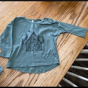 EUC Rylee and Cru boys shirt 18-24 mon